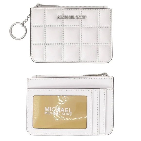 NEW Michael Kors White
Chocolate Bar Coin pouch with ID - Picture 1 of 4